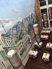 Frühstücksraum des Hotel Stadt Kufstein (©Foto: Martin Schmitz)